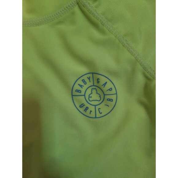 Baby Gap Carters Lot of 2 Infants Long Sleeve Rash Guards, 3 mths, Neon, Crab - Picture 5 of 7